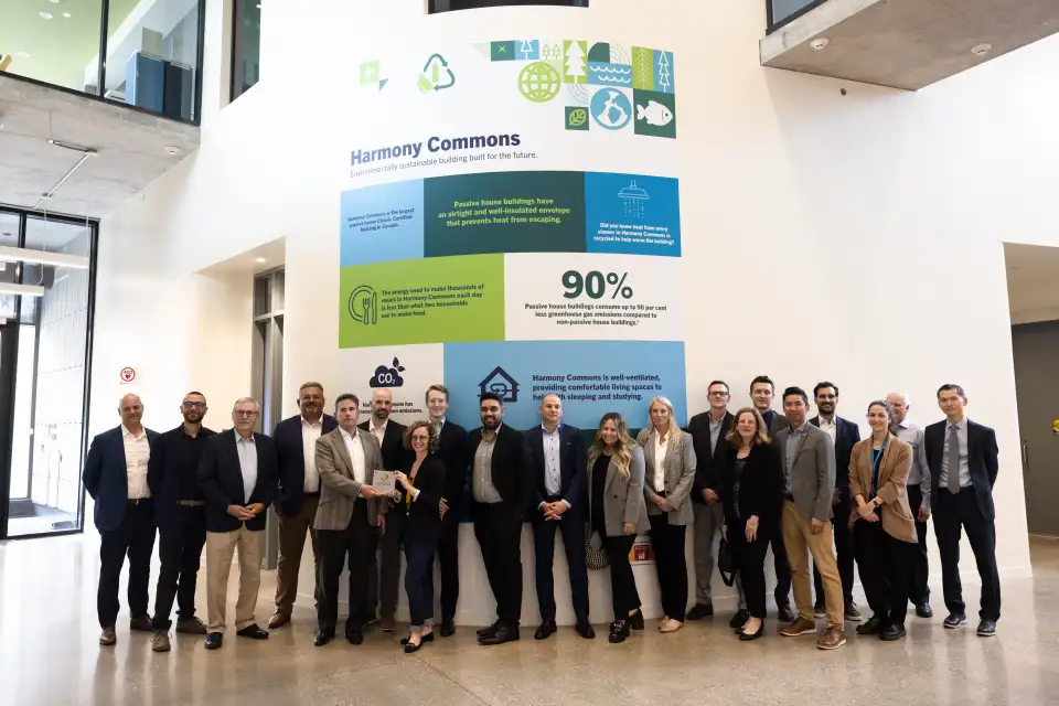 Opened in 2023, Harmony Commons received final PHI certification awarded in September 2024. All photographs courtesy of RDH unless otherwise noted